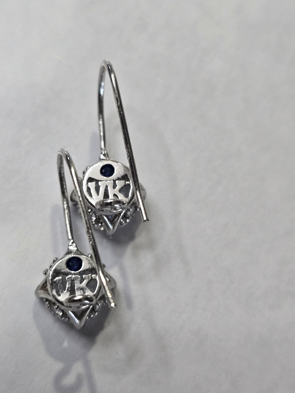 Vanna K Earrings 925 Cz Drop - Picture 8 of 8